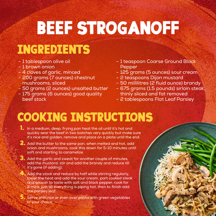 Beef Stroganoff Recipe Mix