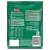 The back of a package of Schwartz Bella Italia Pollo Funghi Creamy Chicken & Wild Mushroom Rigatoni 30G, displaying the nutritional information, ingredients, and cooking instructions.