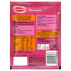 The front and back of a sachet of Schwartz Las Iguanas Bahian Coconut Curry 25G, showing the ingredients, nutritional information, and cooking instructions.