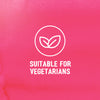 An illustration with a leaf icon and text indicates that the Schwartz Las Iguanas Bahian Coconut Curry 25G is suitable for vegetarians.
