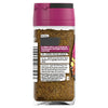 The back of a glass jar of Schwartz Chinese 5 Spice Seasoning 58G, showing the ingredients list, usage tips, and company information.