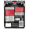 The back of a black Schwartz packet of Sa Pe Spicy Beef Pepper Pasta seasoning mix is displayed, showing the cooking instructions, nutritional information, and ingredients list.