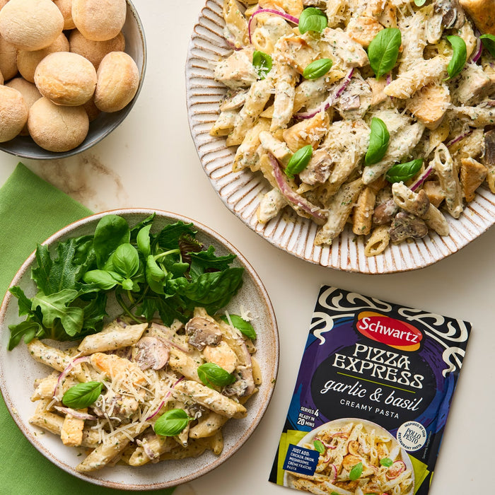 Pizza Express Garlic & Basil Creamy Pasta