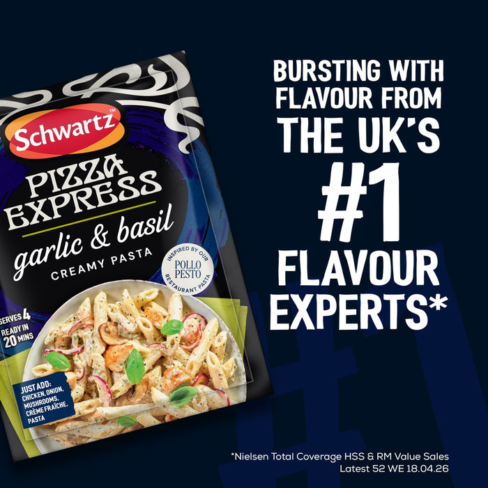 Pizza Express Garlic & Basil Creamy Pasta