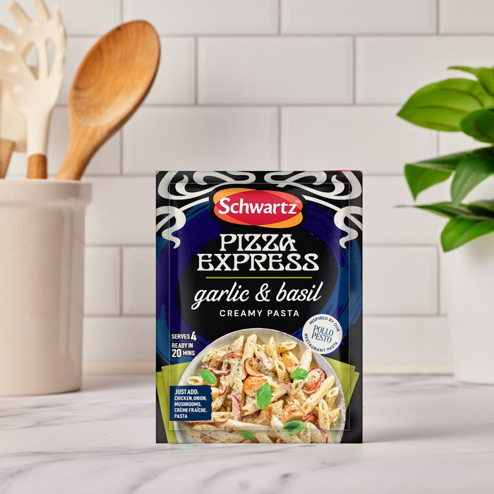 Pizza Express Garlic & Basil Creamy Pasta