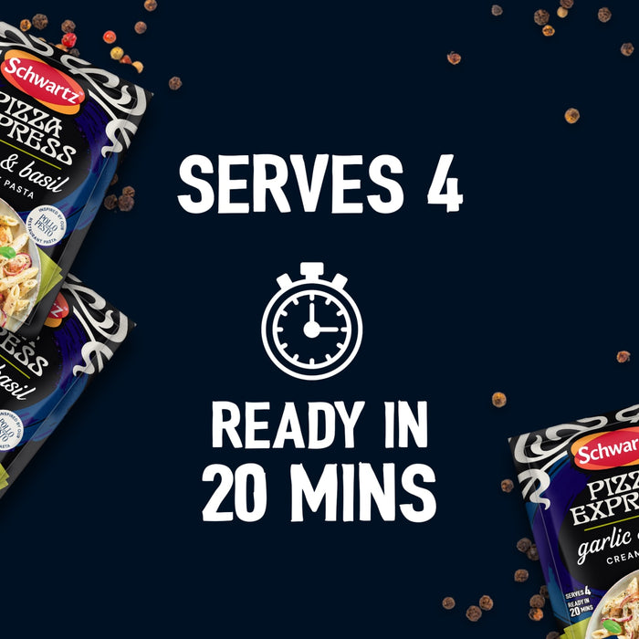 Pizza Express Garlic & Basil Creamy Pasta