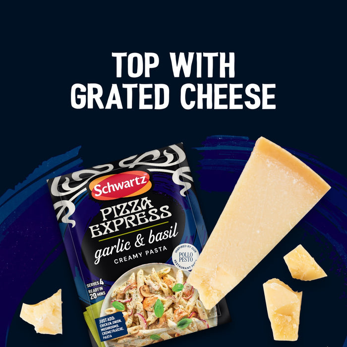 Pizza Express Garlic & Basil Creamy Pasta
