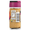 A back view of the jar for Schwartz Garlic & Herb Roast Chicken Seasoning 53G showing the nutritional information and recycling symbols on the label.
