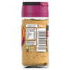 The back label of a glass jar of Schwartz Lemon & Thyme Chicken Seasoning 43G displays nutritional information and recycling instructions against a background of the blended spice mix.