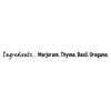 The ingredients for Schwartz Mixed Herbs 11G are listed in black text as marjoram, thyme, basil, and oregano.