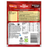 The back of a packet of Schwartz Wild Mushroom Sauce Mix 30G provides detailed cooking instructions for hob and microwave preparation along with a full list of ingredients and nutritional information.