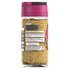 A back view of the Schwartz Zaatar 35G bottle showing the ingredient list including sesame seed, sumac, and thyme.