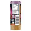 The back of a jar of Schwartz Af Turki Keb Seas, displaying the nutritional information panel, barcode, and the slogan Up Your Air Frying Game.