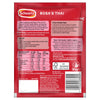 The back of the packaging for the Sa Rt Green Curry X12, a Schwartz Rosa's Thai Green Curry recipe mix, displays cooking instructions, ingredients, and nutritional information.