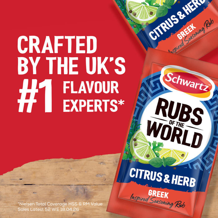 Schwartz Citrus & Herb Greek Seasoning Rub