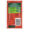 The back of a Schwartz Mexican Inspired Seasoning Rub packet provides consumers with ingredients, nutritional values, and versatile cooking instructions for oven, grill, BBQ, and air fryer.