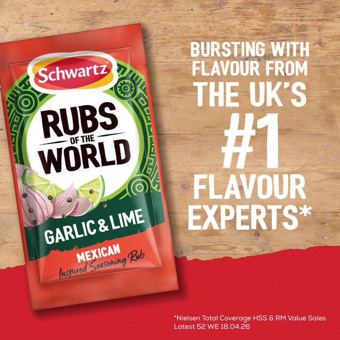 Schwartz Garlic & Lime Mexican Seasoning Rub