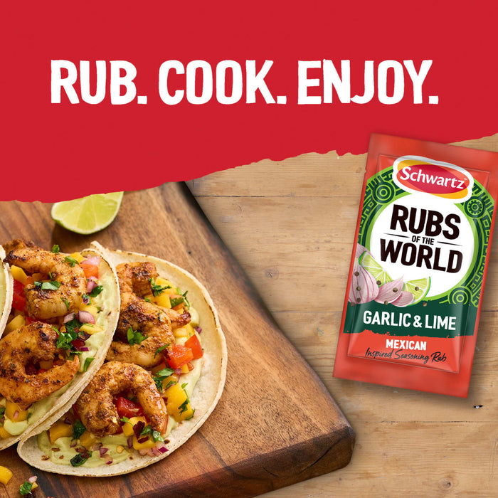 Schwartz Garlic & Lime Mexican Seasoning Rub