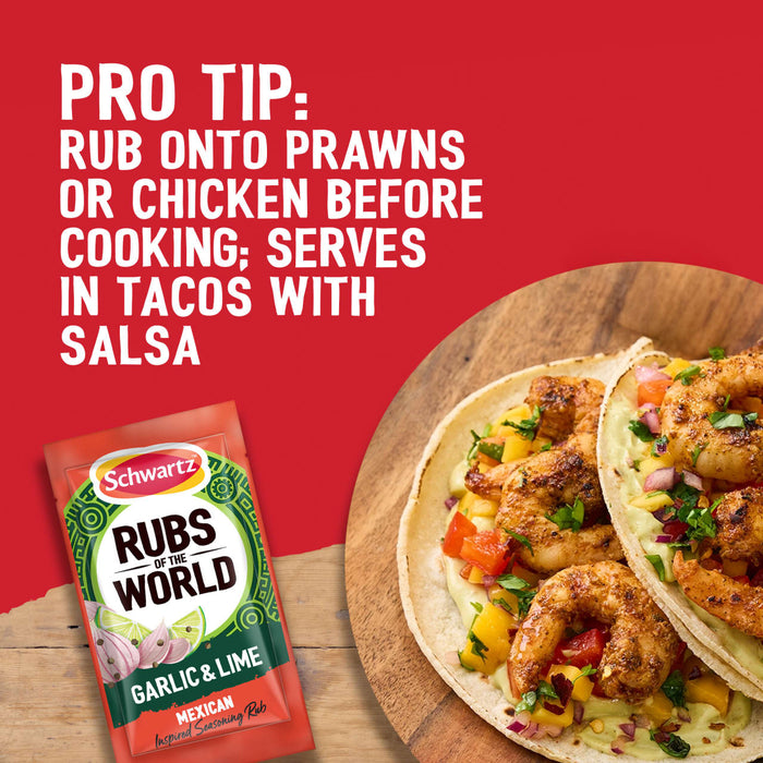 Schwartz Garlic & Lime Mexican Seasoning Rub