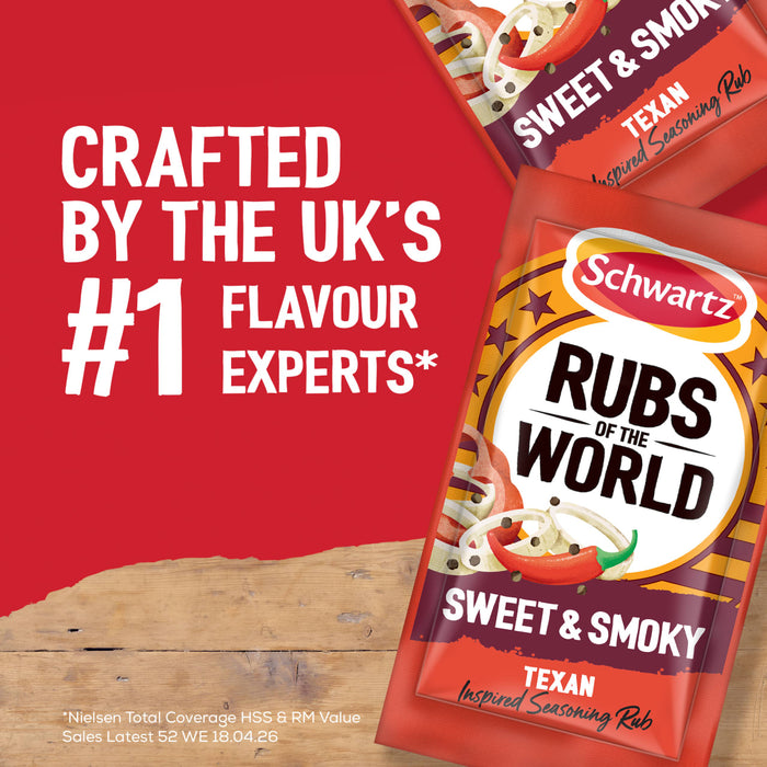Schwartz Sweet & Smoky Texan Seasoning Rub