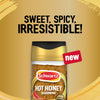 A promotional graphic for the new Schwartz Jr Hot Honey Seas X6 featuring the text Sweet Spicy Irresistible against a golden background.