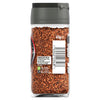 A back view of a glass jar of Schwartz Black And Red Pepper, 45G showing the barcode and recycling information for the glass jar and plastic cap.