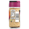 The back of a glass jar of Schwartz Pepper & Garlic Chargrilled Chicken Seasoning 51G, showing the nutritional information, barcode, and recycling instructions.
