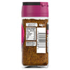 The back of a glass jar of Schwartz Fajita Seasoning 46G, displaying the nutritional information, barcode, and storage instructions.