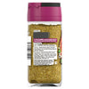 The back label of a jar of Schwartz Sage and Onion Pork Seasoning 34G displays the ingredients list including onion granules, ground coriander seed, and sage alongside usage tips for grilling and roasting.