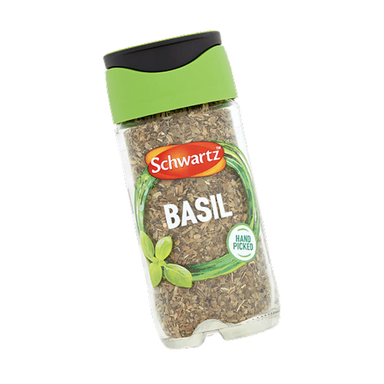 Schwartz basil spice jar