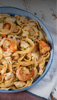 Old Bay Shrimp & Crab Pasta