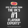 A promotional graphic for Uk Webswitch featuring the Schwartz logo and text identifying them as the UK number one flavour experts based on Nielsen unit sales data.