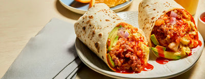 Cholula Breakfast Burrito Wide